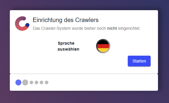 Language selection